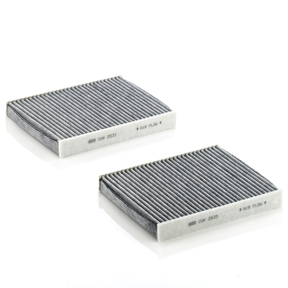 Mann Filter CUK 2533-2 packaging highlighting OEM part quality