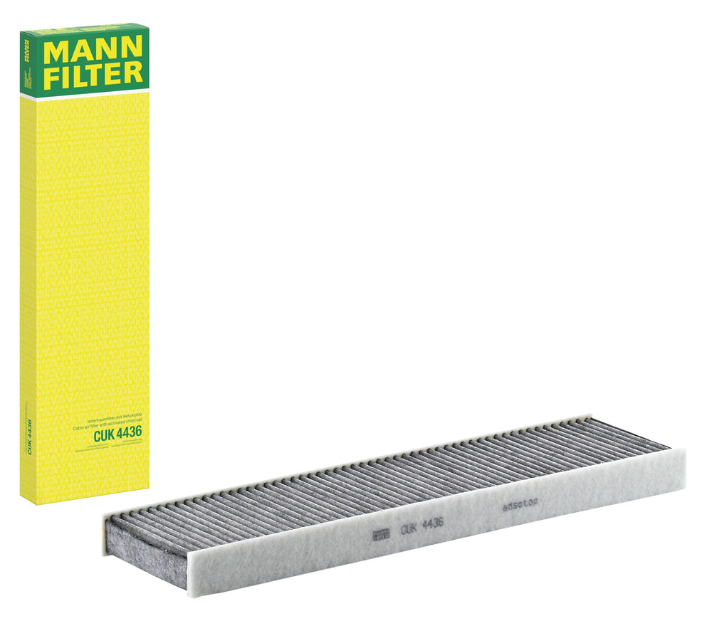 Mann-Filter CUK 4436 activated charcoal cabin filter for cleaner air