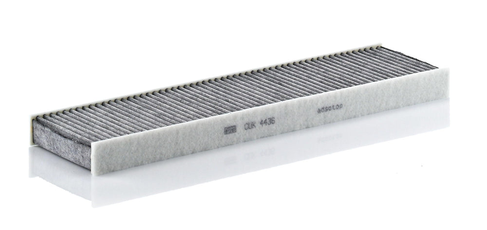 Mann-Filter CUK 4436 side view shows compact design for Mini models