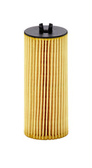 MANN-FILTER HU 6008 Z cartridge oil filter in packaging demonstrates OEM-ready fit.