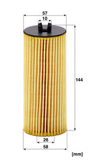 MANN-FILTER HU 6008 Z o-ring end cap seal shows lasting flexibility.