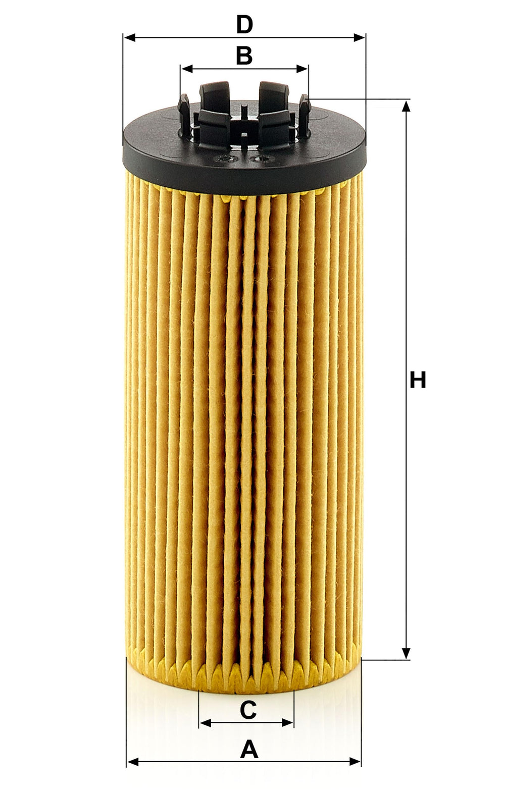 Mann Filter HU 6012 kit end caps seals demonstrate durable, long-lasting sealing