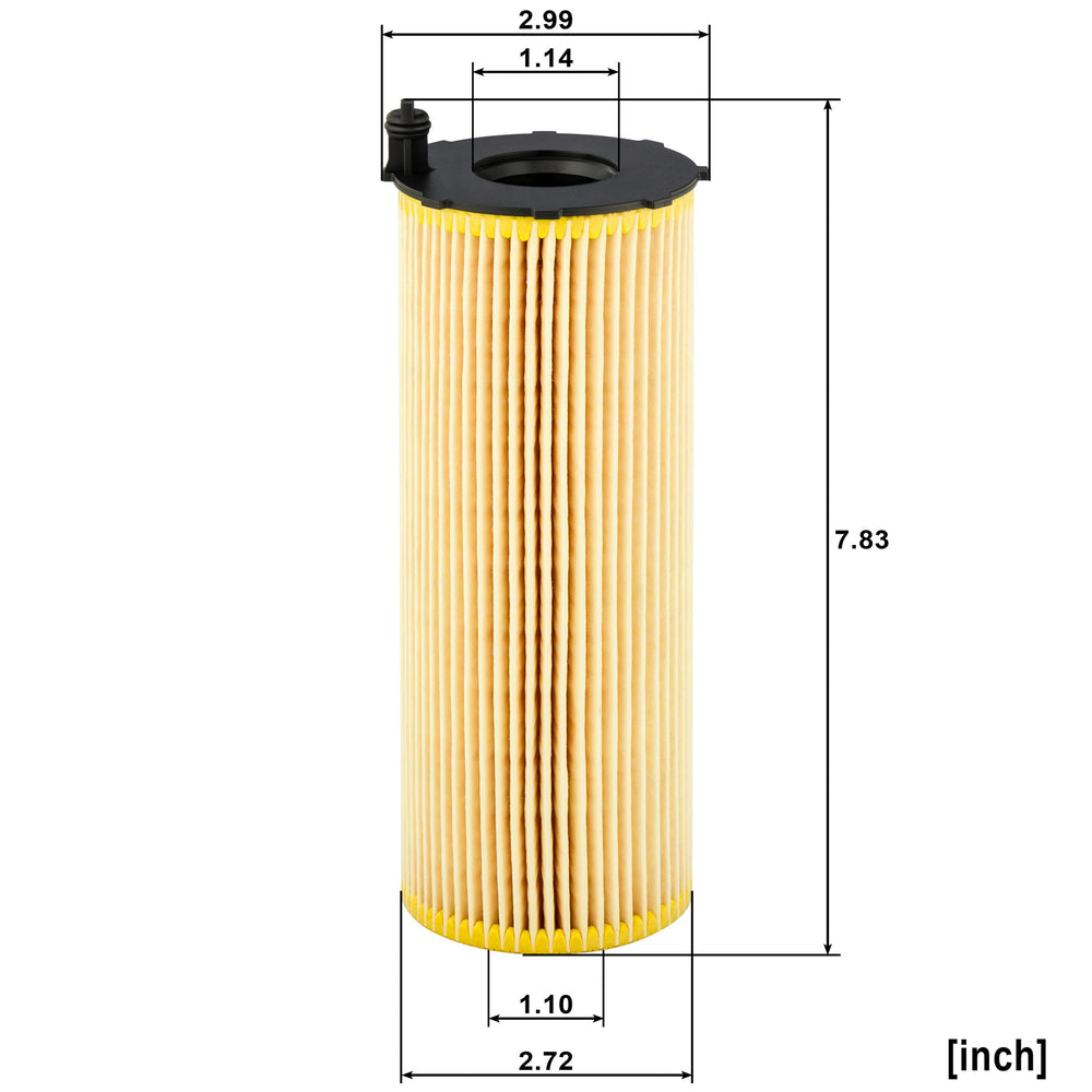 Mann Filter HU 8001x Audi Q7 2009-2012 fitment for reliable filtration