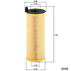 Mann Filter HU 8001x Audi Q7 2009-2012 fitment for reliable filtration