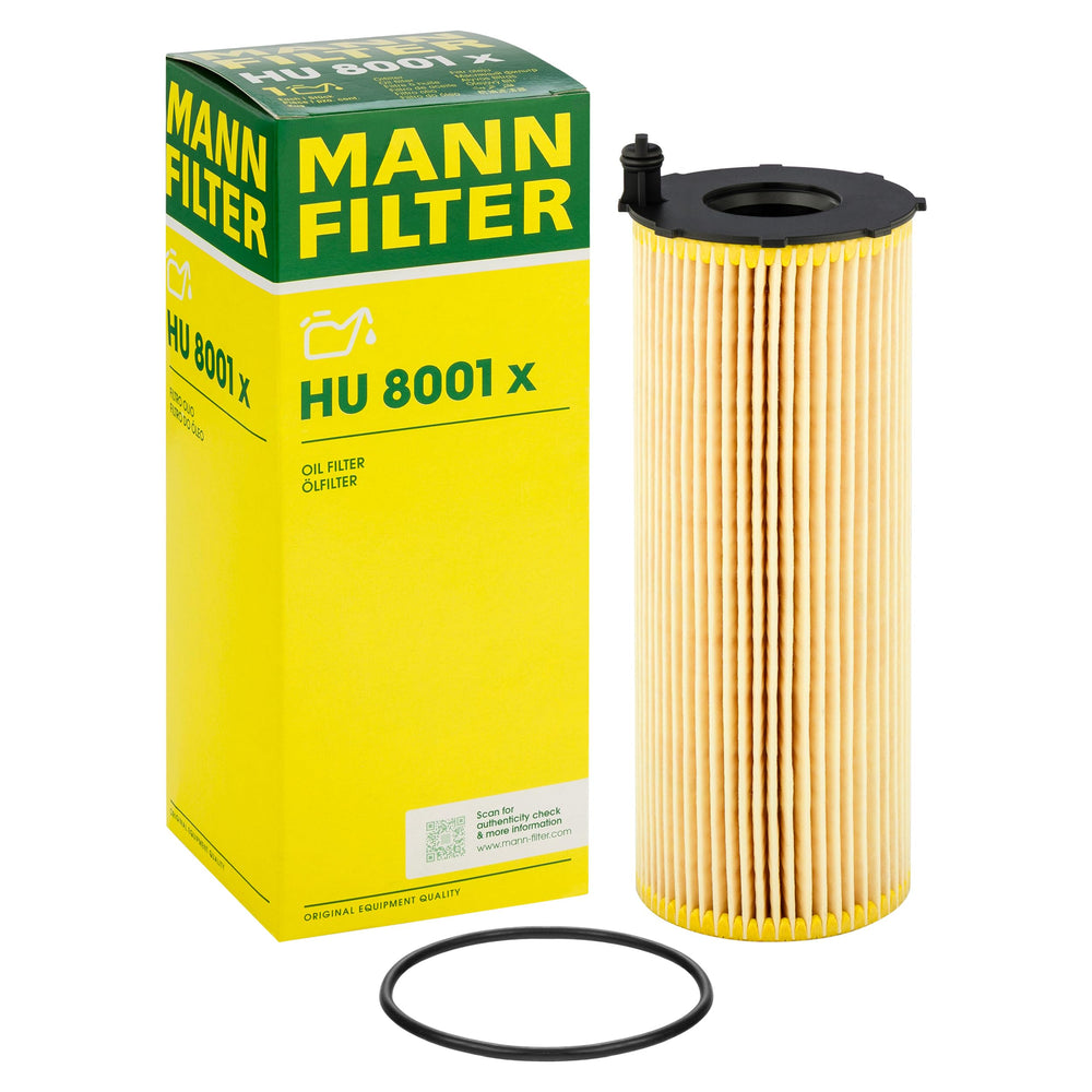 Mann Filter HU 8001x cartridge oil filter for clean engine oil
