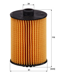 Mann-Filter HU 8009 z filter media maintains filtration efficiency.