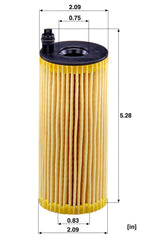 MANN-FILTER HU 6004 x O-rings demonstrating flexible seal under heat and pressure.