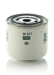 Mann Filter W 917 side view emphasizes rugged construction for reliable filtration
