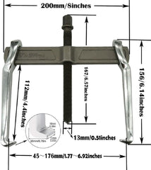 MANNIFEN 2 Jaw Puller inner jaws for internal bearing pull
