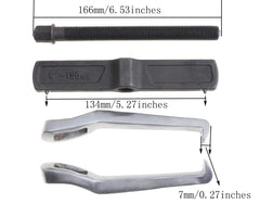 MANNIFEN CR-V puller bracket and claw detail highlights forged steel strength.
