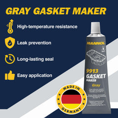 MANNOL 9913 gasket maker thermostat-housing-seal withstands heat for steady sealing.