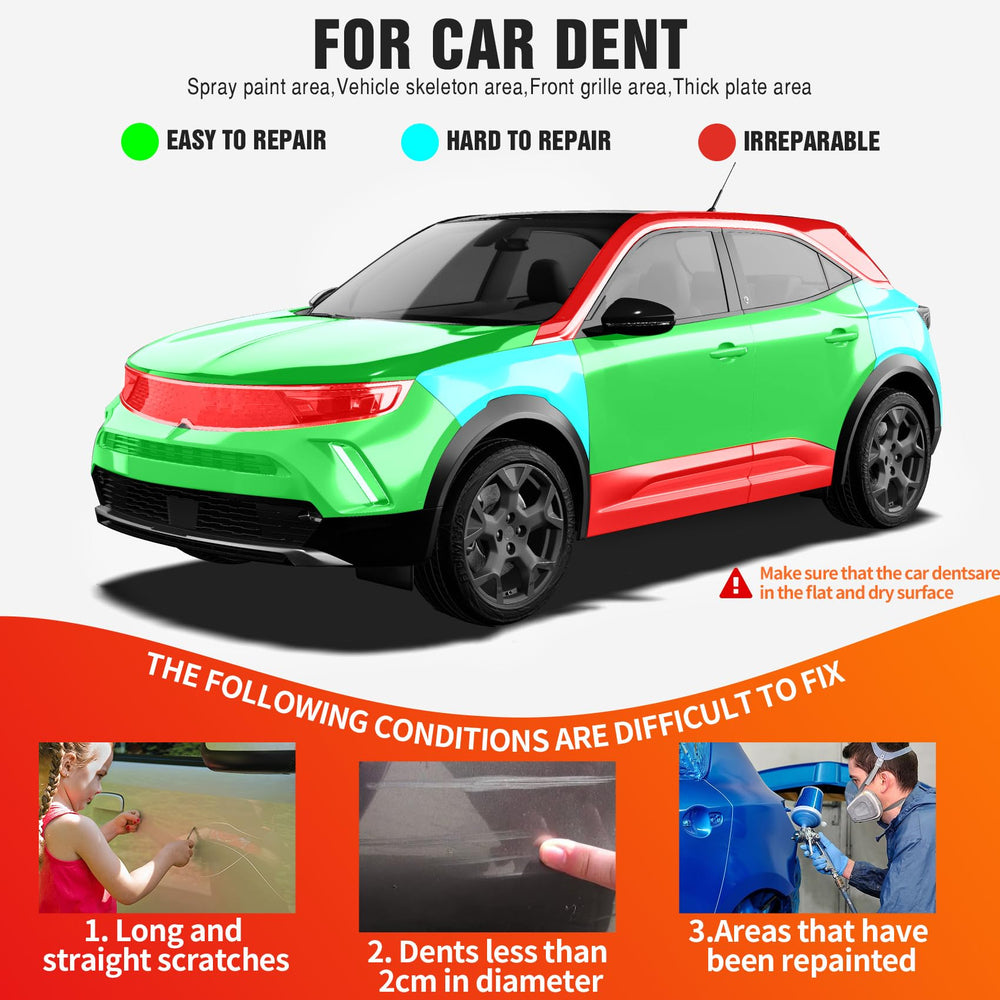 Manoai dent kit functions as a versatile multi-use tool.