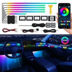 MAODANER Dreamcolor interior strip with app control for easy color changes.