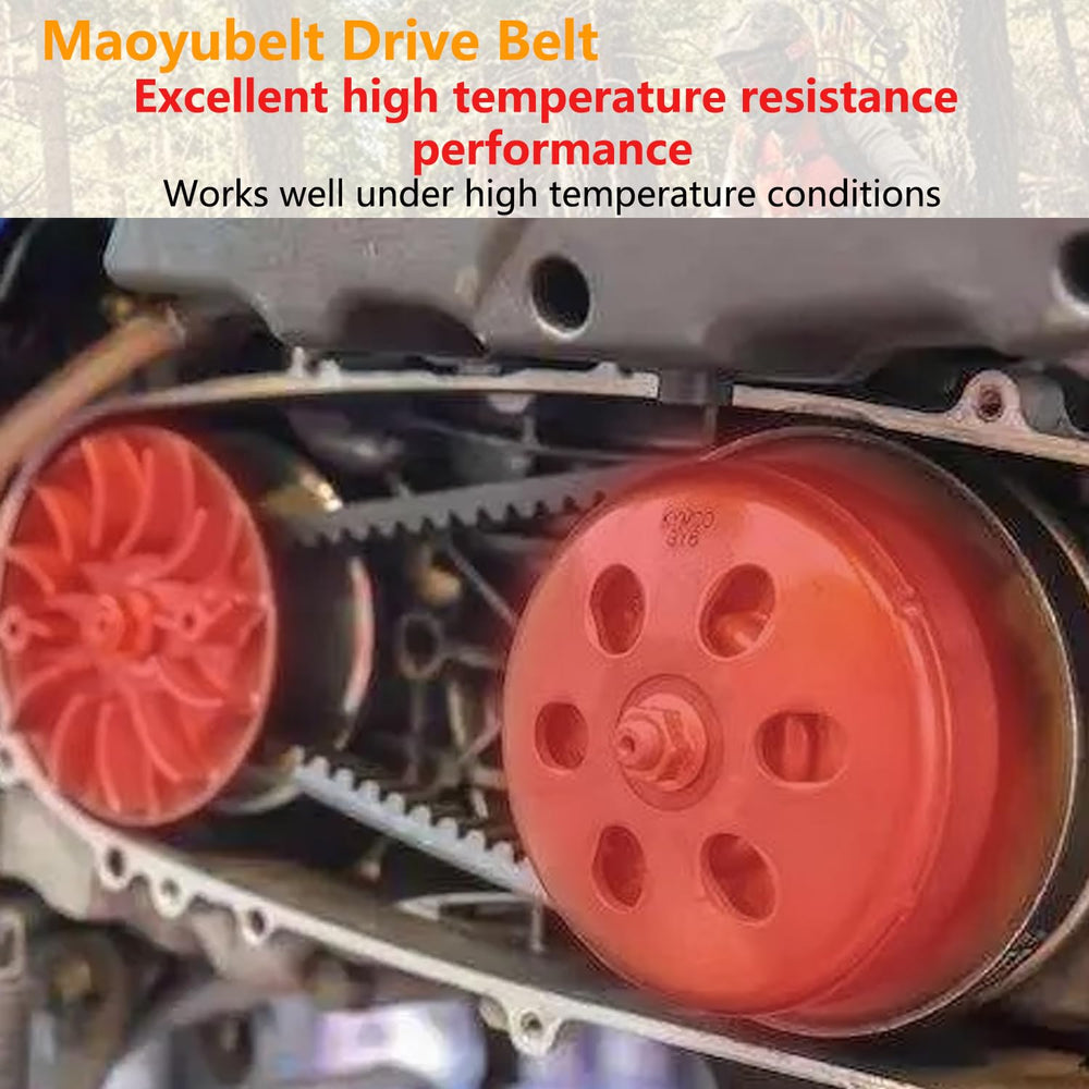 Maoyubelt belt with 46.76-inch length for precise fit and correct tension.