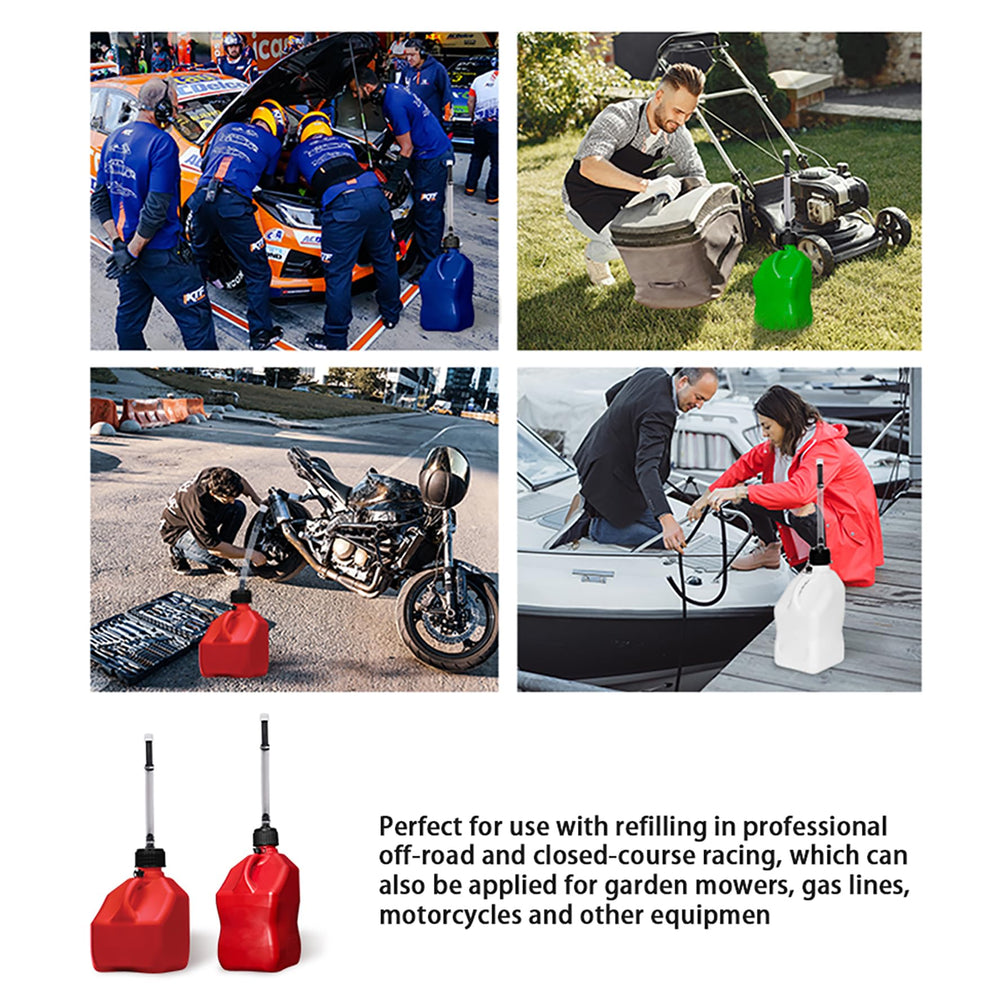 Mapleza Racing Hose suitable for 5-gallon jug transfers and steady flow.