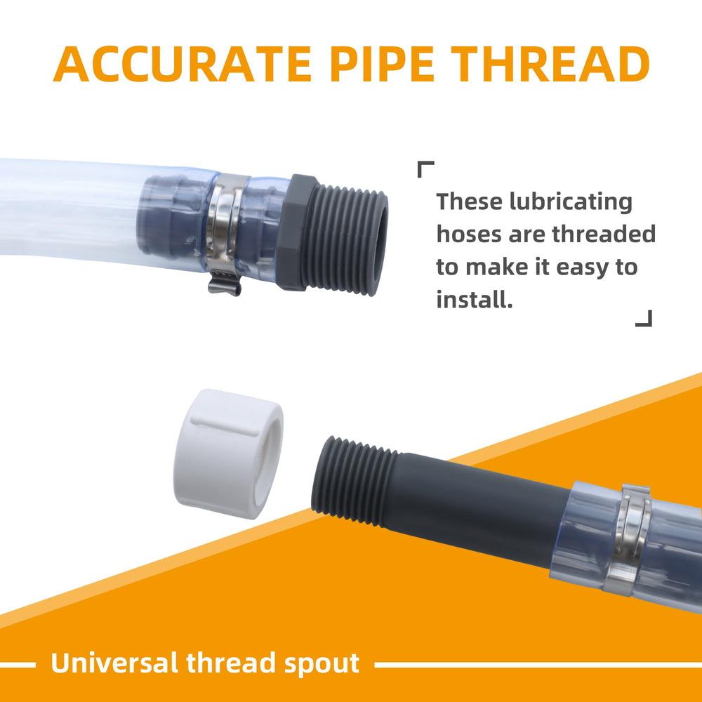 Mapleza Racing Hose ensures leak-free connection with compatible jugs