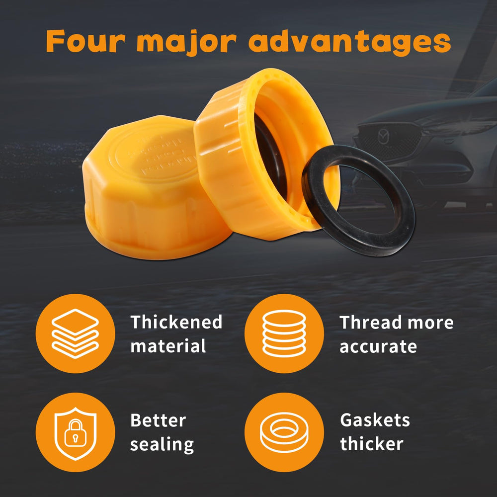 Mapleza replacement lid compatible with standard 5 gallon containers.