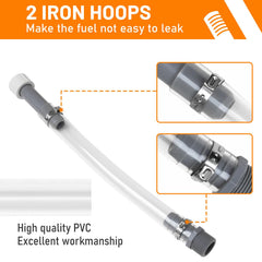 Mapleza smooth inner bore hose ensures steady fuel flow