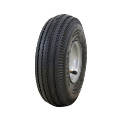 Marathon 20011 tire and wheel assembly side view showing sturdy build and load capacity