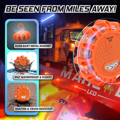 Marcala seatbelt cutter and whistle included for safety