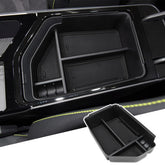 MARCHFA EV6 center console tray keeps items organized within reach.