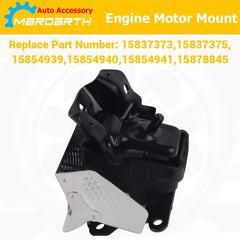Mardarth engine mount compatibility label for GM SUVs.