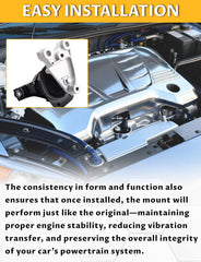 Mardarth engine mount aligns with car engine bay
