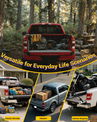 Mardarth load capacity supports secure diagonal loads and bulky gear.