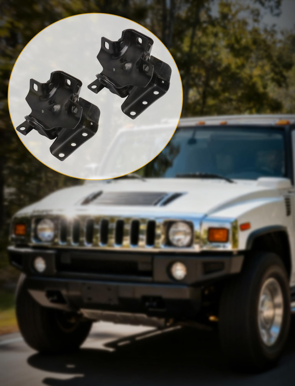 Quality testing and durability caption for Mardarth automotive mounts