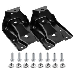 Mardarth rear leaf spring bracket kit left view showing sturdy construction for Silverado.