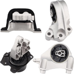 Mardarth four-mount kit for Captiva Equinox 2.4L enhances engine stability and vibration control.