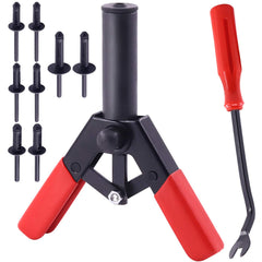Mardatt rivet gun set with slim head for tight spaces