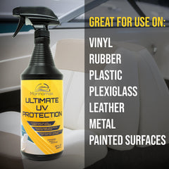 Marinamax spray on rubber surfaces helps prevent cracking
