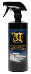 Marine 31 Vinyl Cleaner & Conditioner bottle for easy vinyl protection