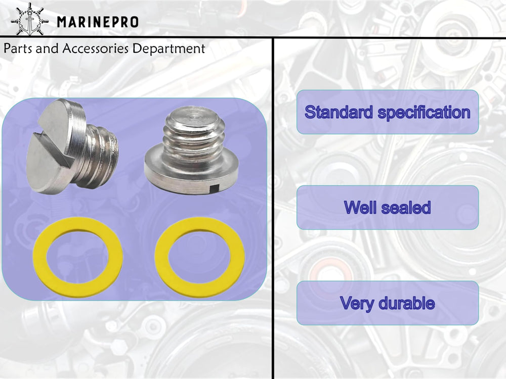 Marinepro durable materials test shot underlining long-lasting marine hardware