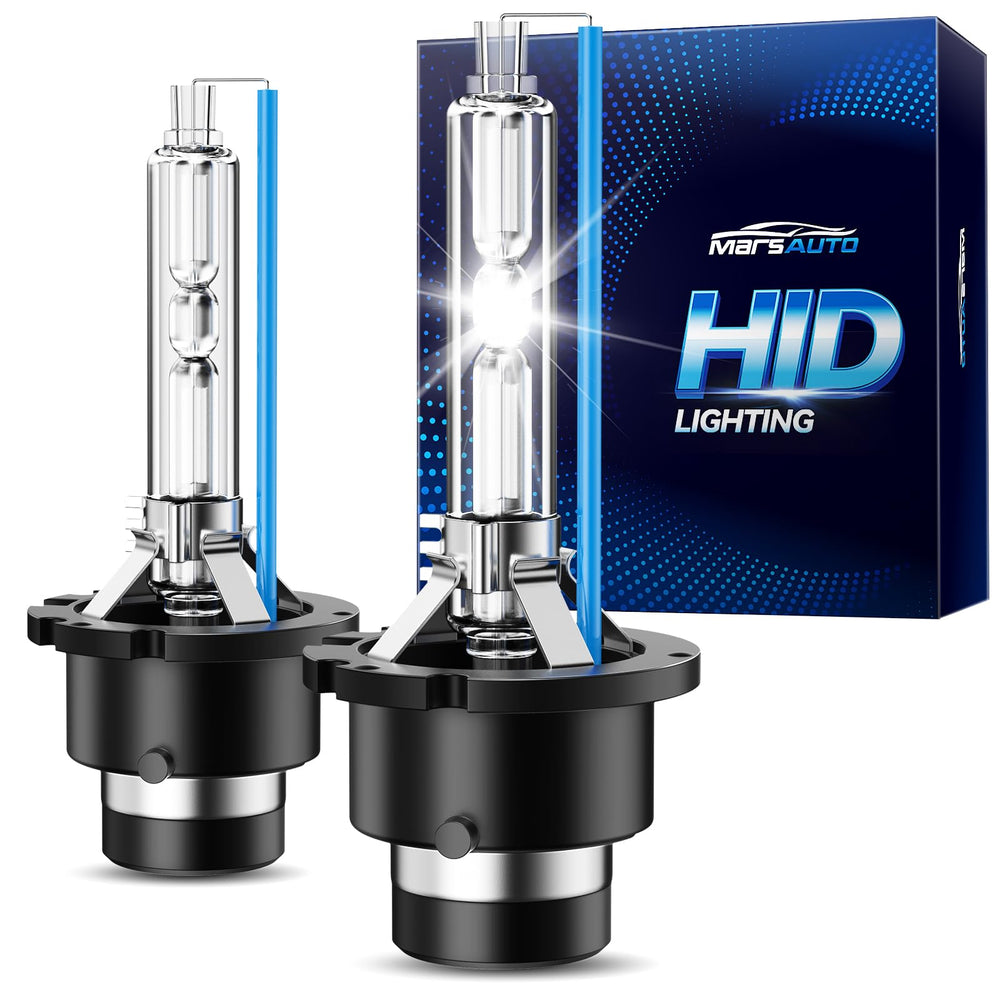 Marsauto D4S HID bulbs 2-pack, ready for quick installation and brighter nights