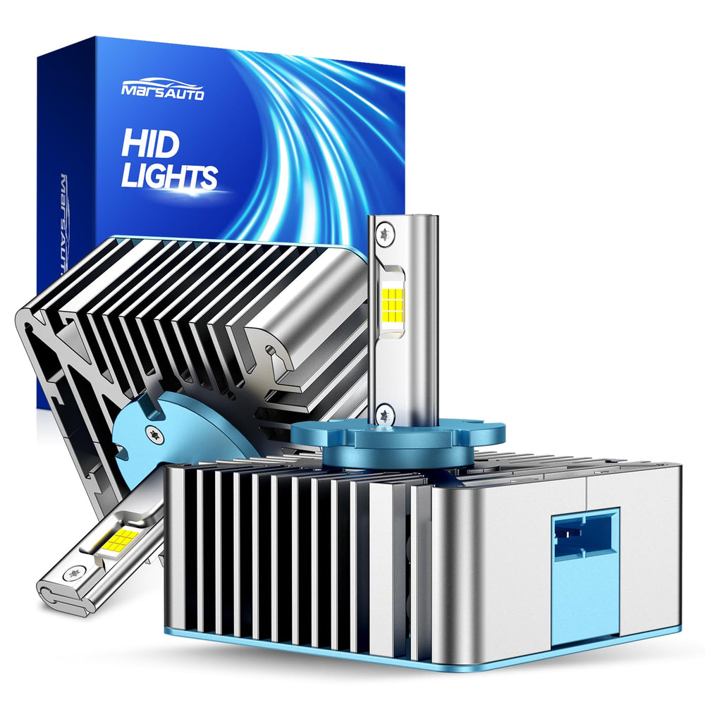 Marsauto D5S/D5R HID bulbs deliver crisp night brightness for safer driving