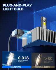 Marsauto D5S/D5R HID bulbs offer long life through rugged, aviation-grade design