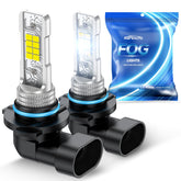 Marsauto H10 1to1 fit fog light image showing seamless OEM-size installation
