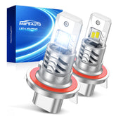 Marsauto H13/9008 bulb with 12x brightness beam improves night visibility