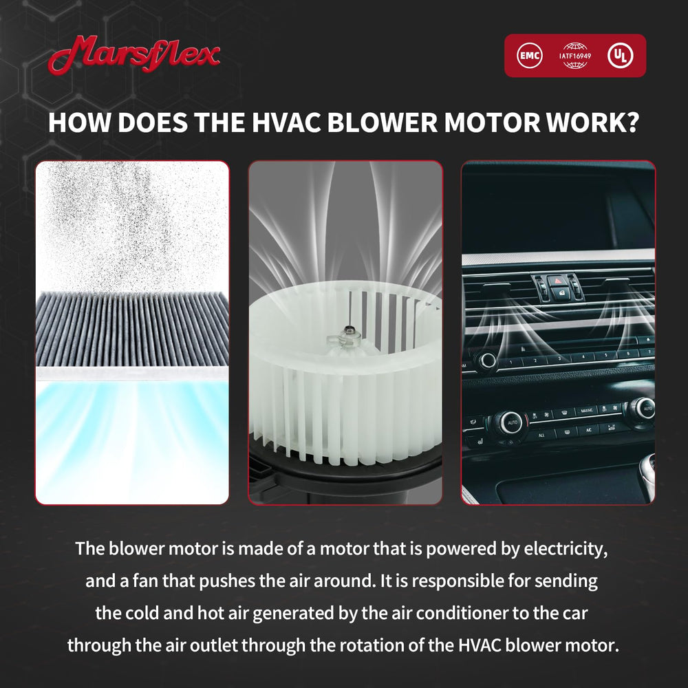 Airflow comparison image illustrating larger air volume capability