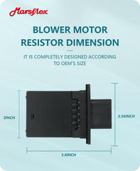Marsflex blower resistor 973-444 Mercury Montego robust construction and compatibility