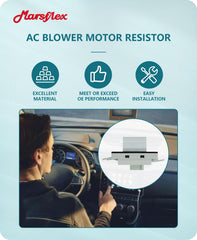 Marsflex blower resistor testing scene implies strict quality checks and long-term performance.