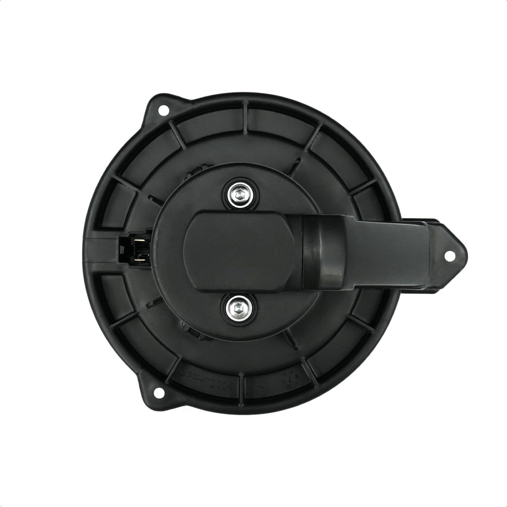 Box contents showing the blower motor with fan cage included