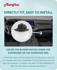 Marsflex Front Blower Motor 22741027 tested under rigorous conditions for long-term use.