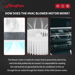 Marsflex 700188 energy-efficient front blower motor delivers reliable airflow.