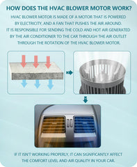 Marsflex blower motor packaging image highlights safe, sealed foam shim protection.