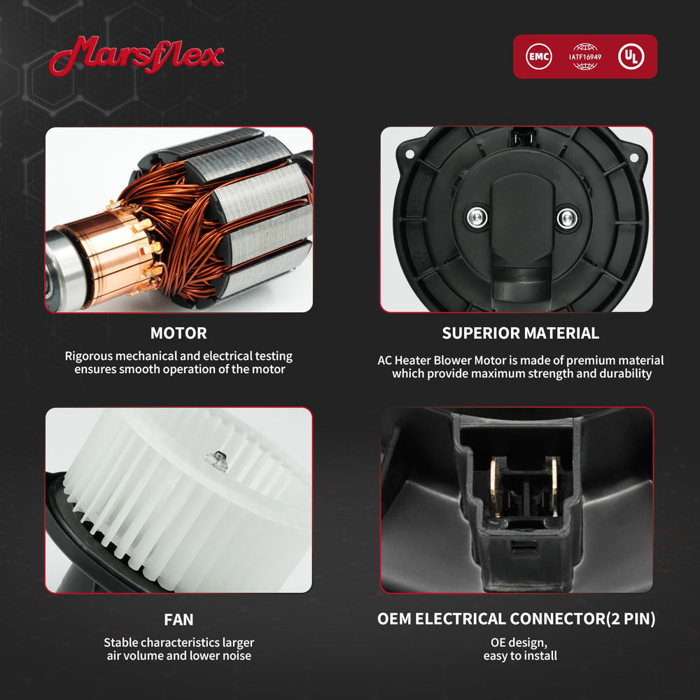 Marsflex packaging ensures safe transport and conveys warranty information