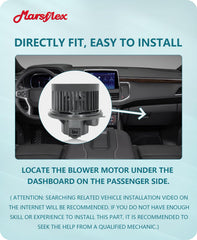 Marsflex blower motor’s rugged build signals durability and long-term performance.
