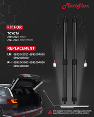 Marsflex liftgate connectors detail highlights dual plug design for RAV4 compatibility